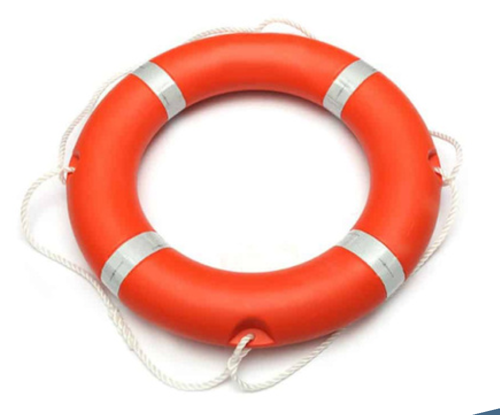 พวงชูชีพนิรภัยไฟเบอร์กลาส Safety Lifebuoy